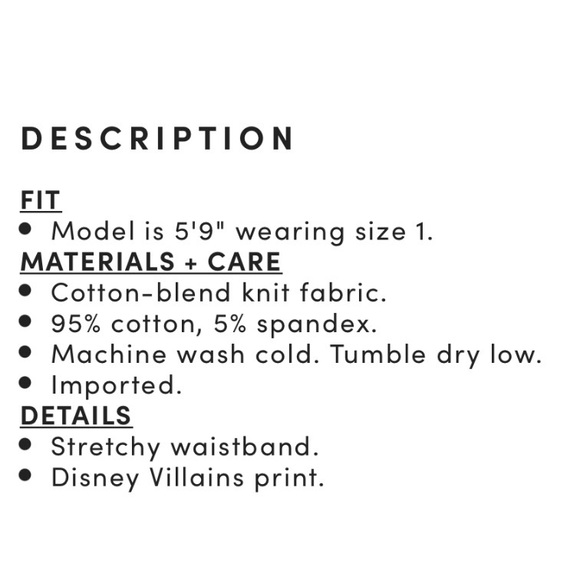 Torrid Women’s Disney Villains Lightning Bike Short Size 1X 2X 3X 4X - Picture 4 of 12